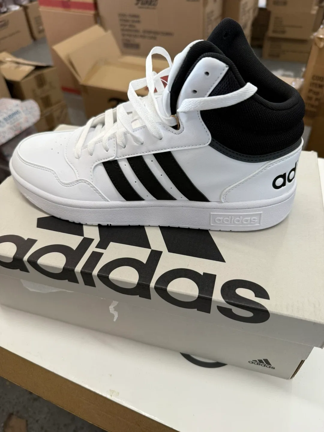 New Adidas Hoops 3.0 Mid Shoes - Men's US 10 image indicator(3)