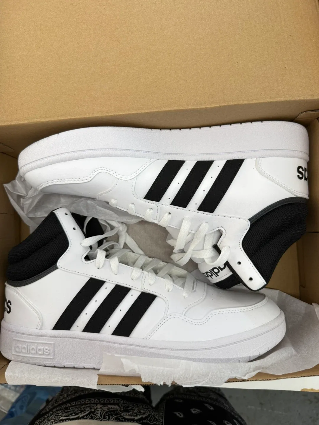 New Adidas Hoops 3.0 Mid Shoes - Men's US 10 image indicator(2)