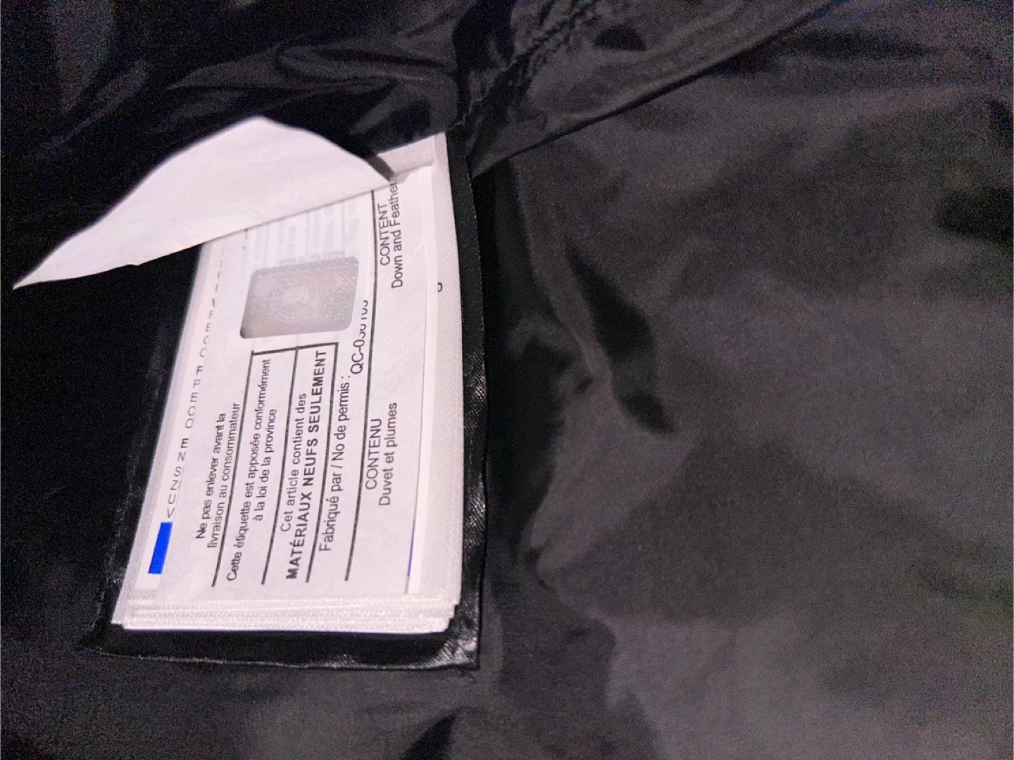 Canada Goose Black Down Vest image indicator(4)