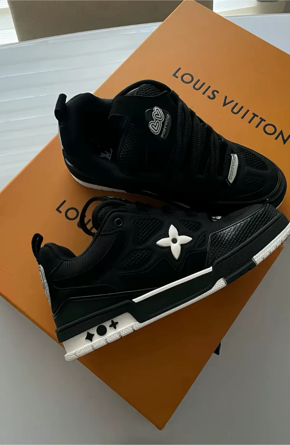 Louis Vuitton Black Sneakers image indicator(3)