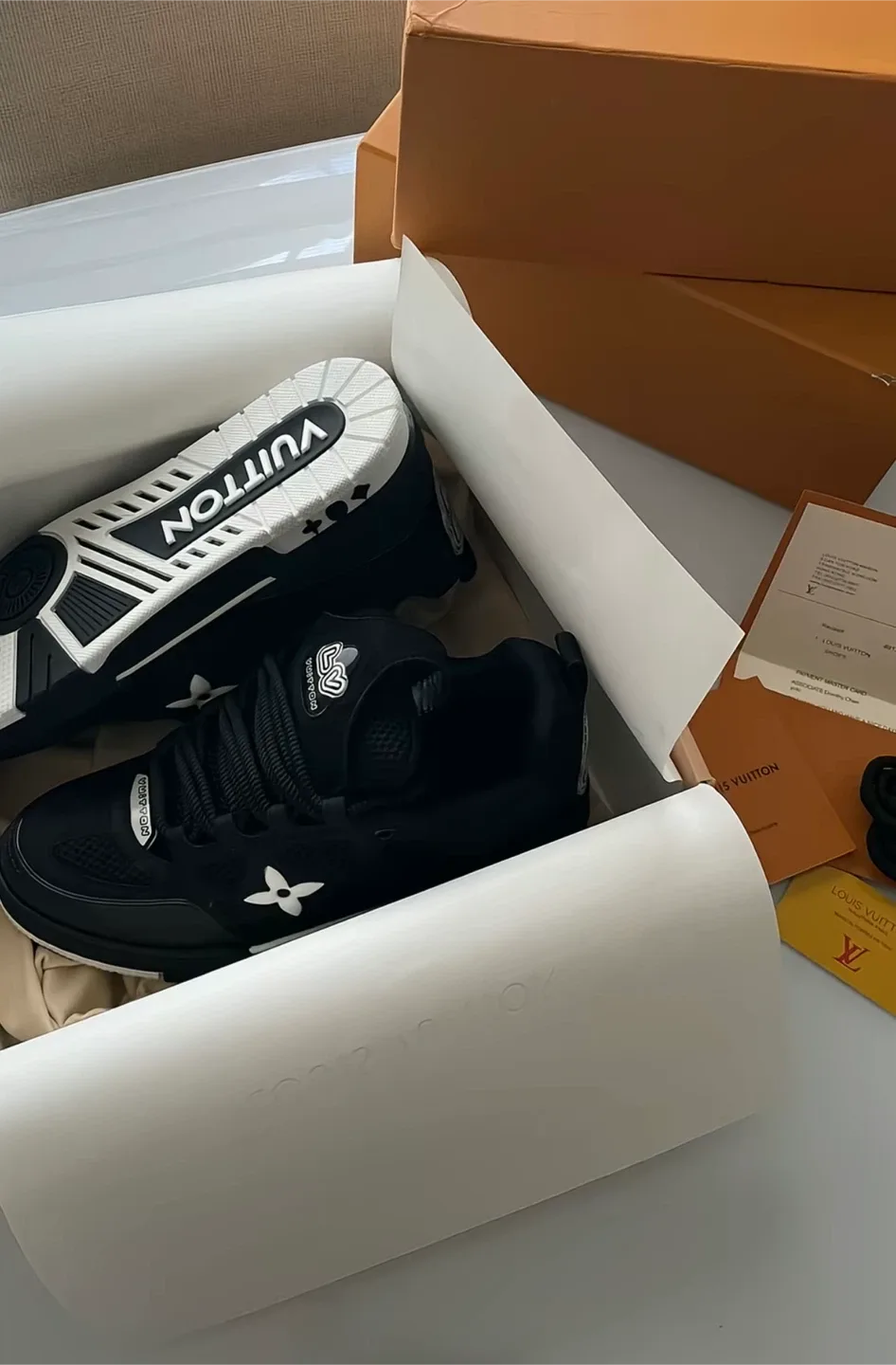 Louis Vuitton Black Sneakers image indicator(4)