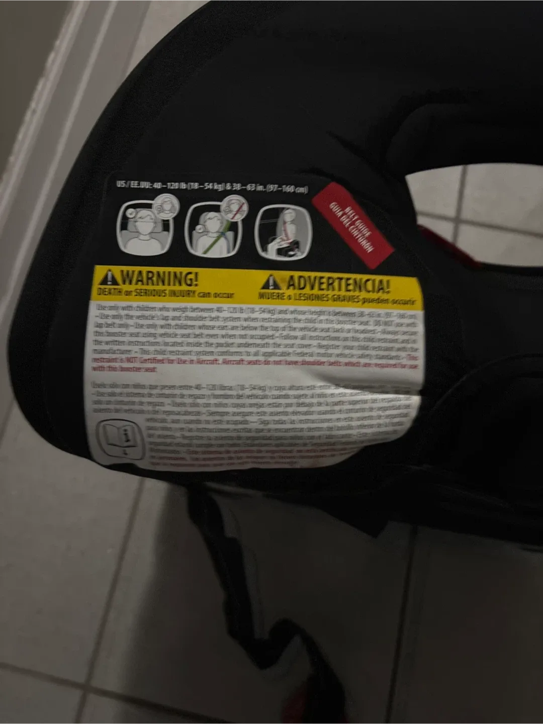 Diono Cambria 2 Booster Seat - Black image indicator(4)