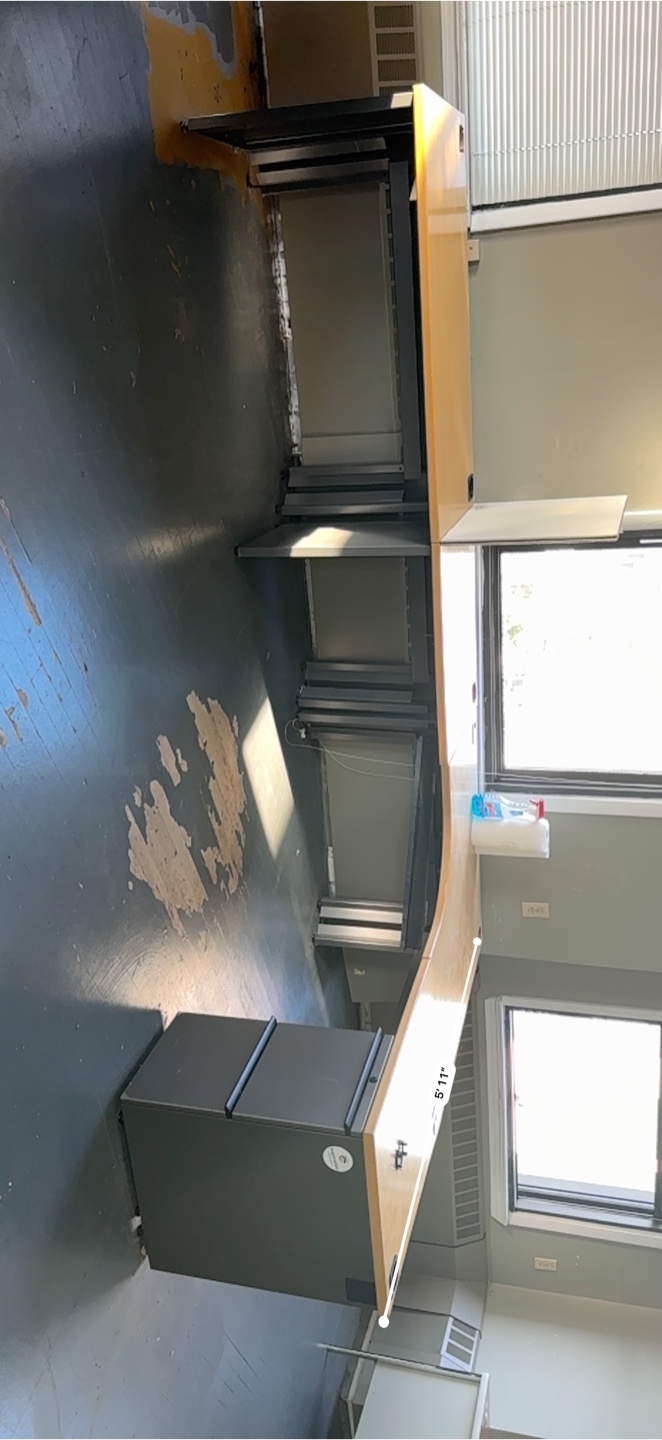 Large Office Desk with Drawers - photo 2