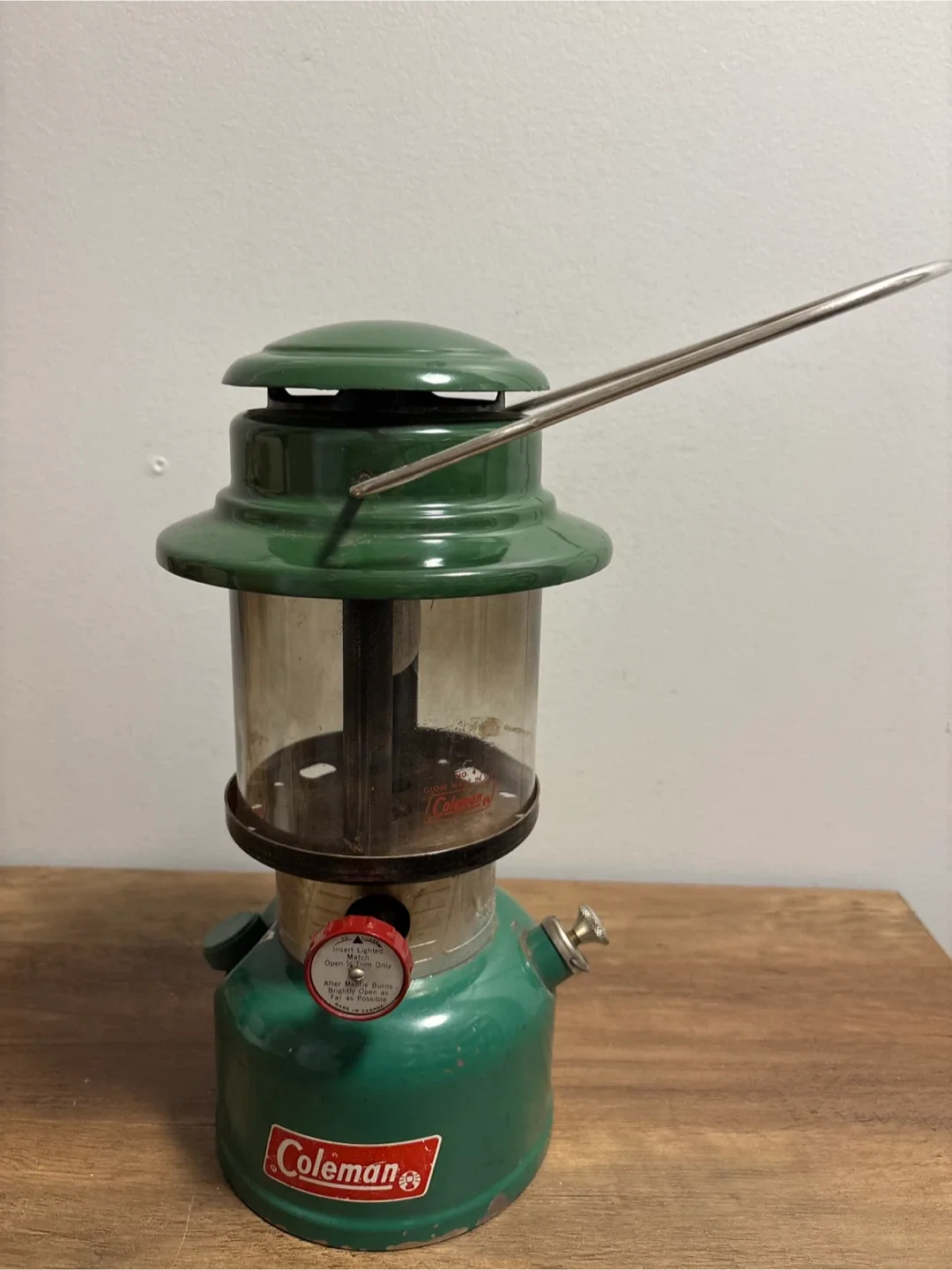 Vintage Coleman Model 335 Green Lantern image indicator(2)