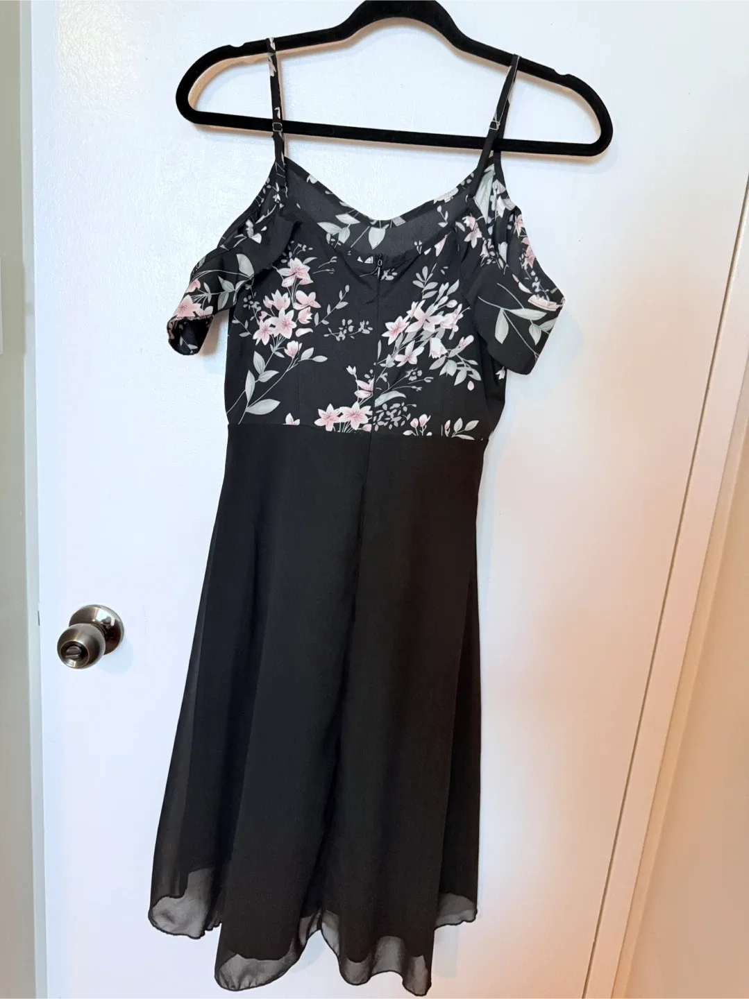Black Floral Dress