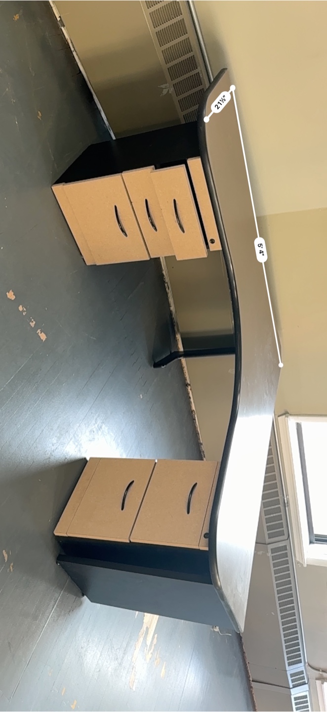 L-Shaped Office Desk - photo 2
