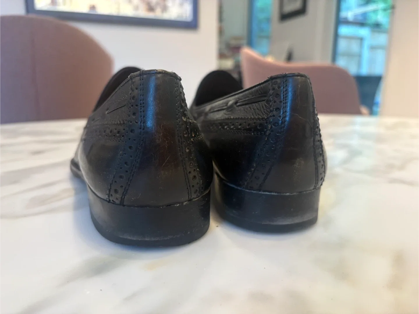 Bally Leather Tassel Loafers, Size 10 image indicator(5)