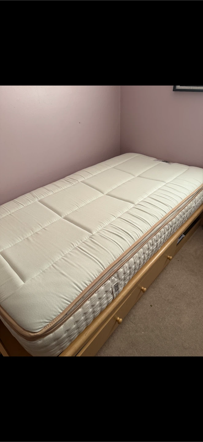 Single bed Mattress and Frame - photo 2