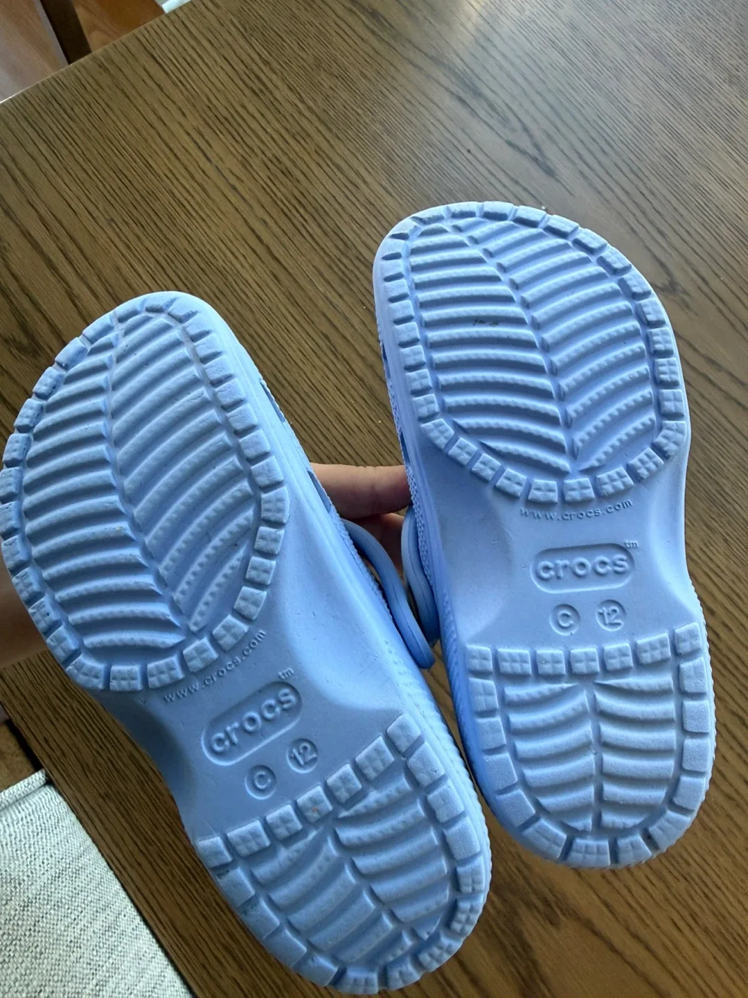 Crocs Clogs, Size 12, Light purple image indicator(2)