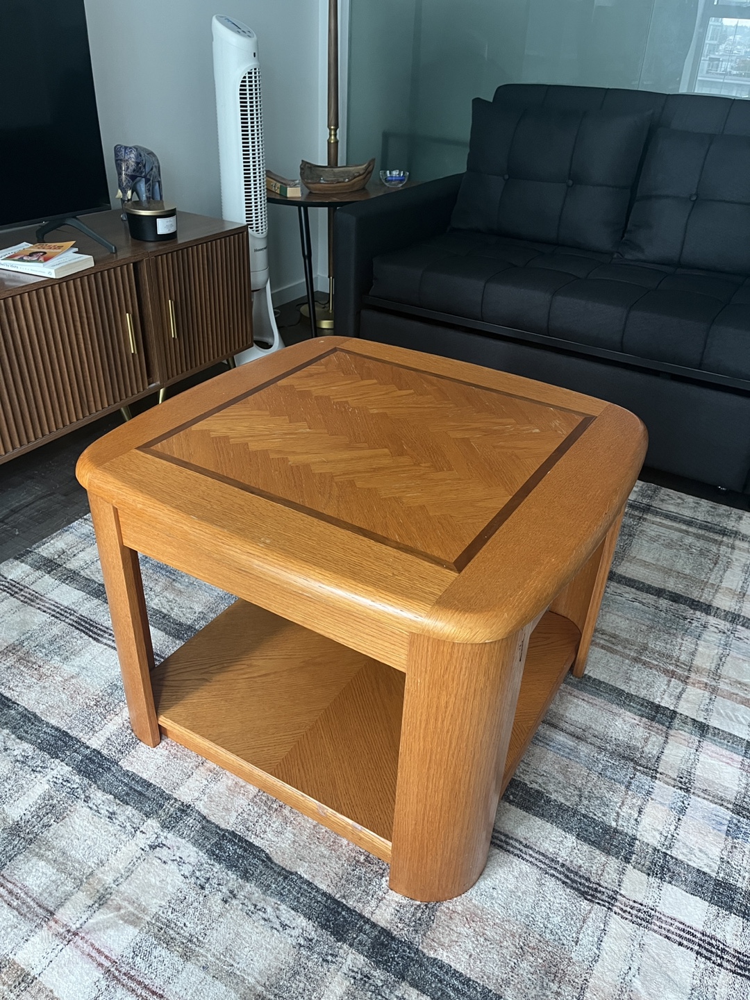 Small Wooden Coffee Side Table