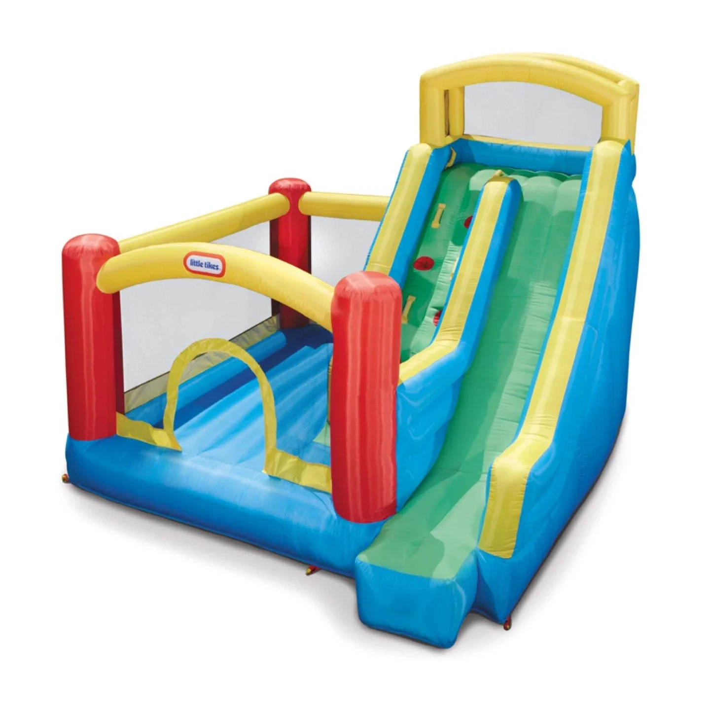 *Like NEW* Little Tikes Inflatable Jump 'n Slide Bouncy Castle image indicator(3)