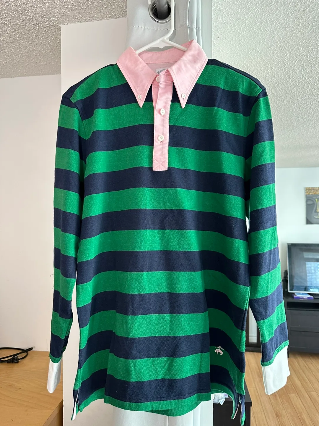 Brooks Brothers Striped Rugby Shirt thumbnail