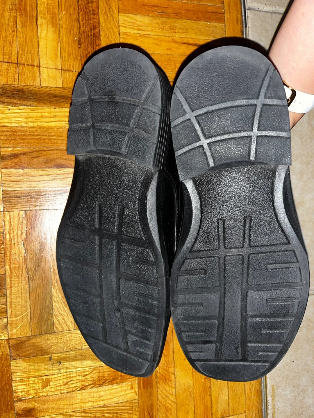 George Black Leather Loafers - Size 7 image indicator(3)