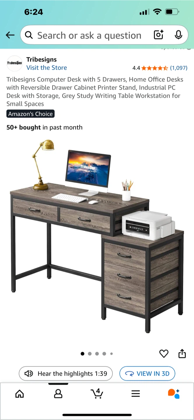 A desk with charging - photo 3