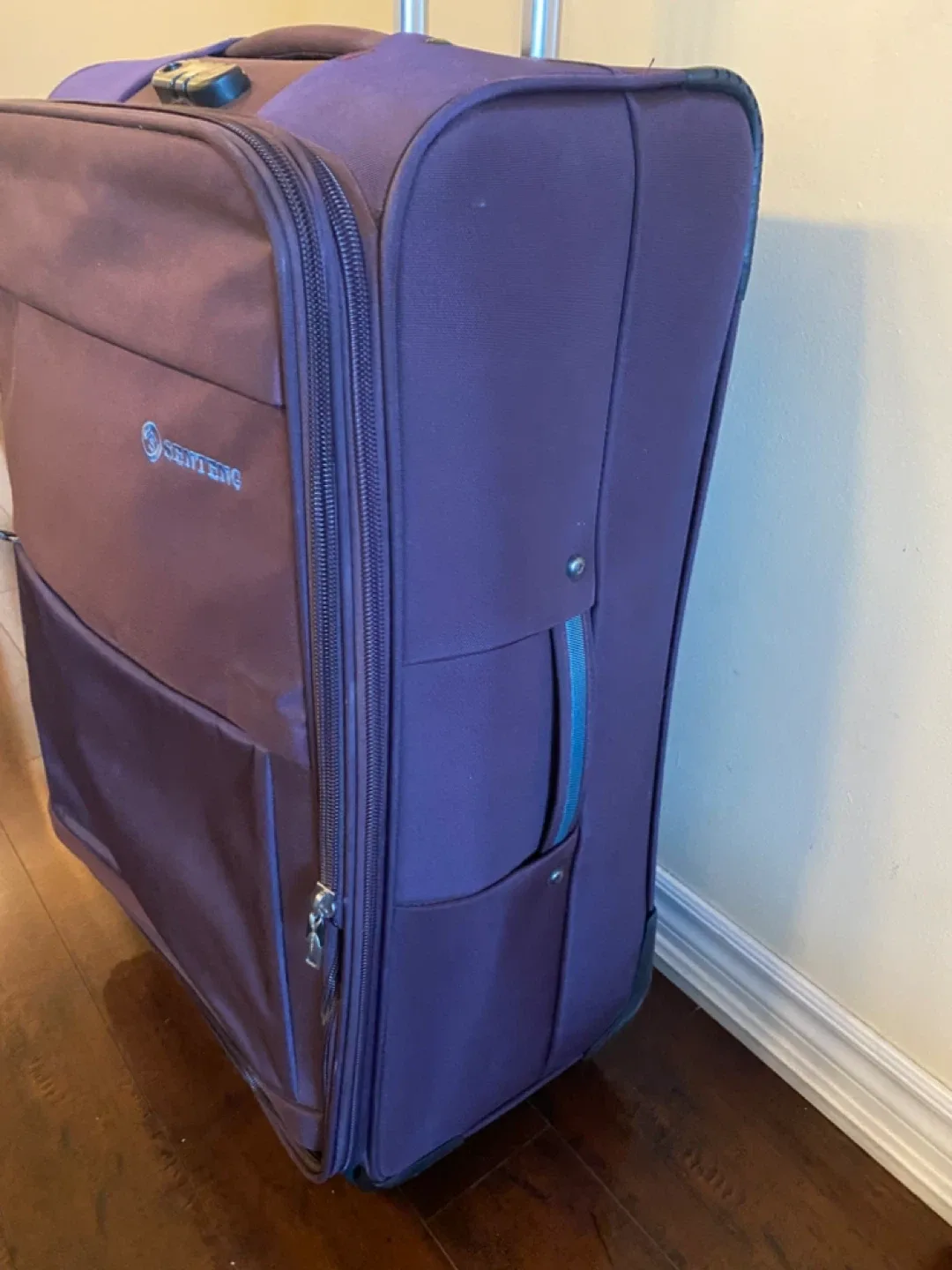 Large SENTENG Purple Suitcase image indicator(5)