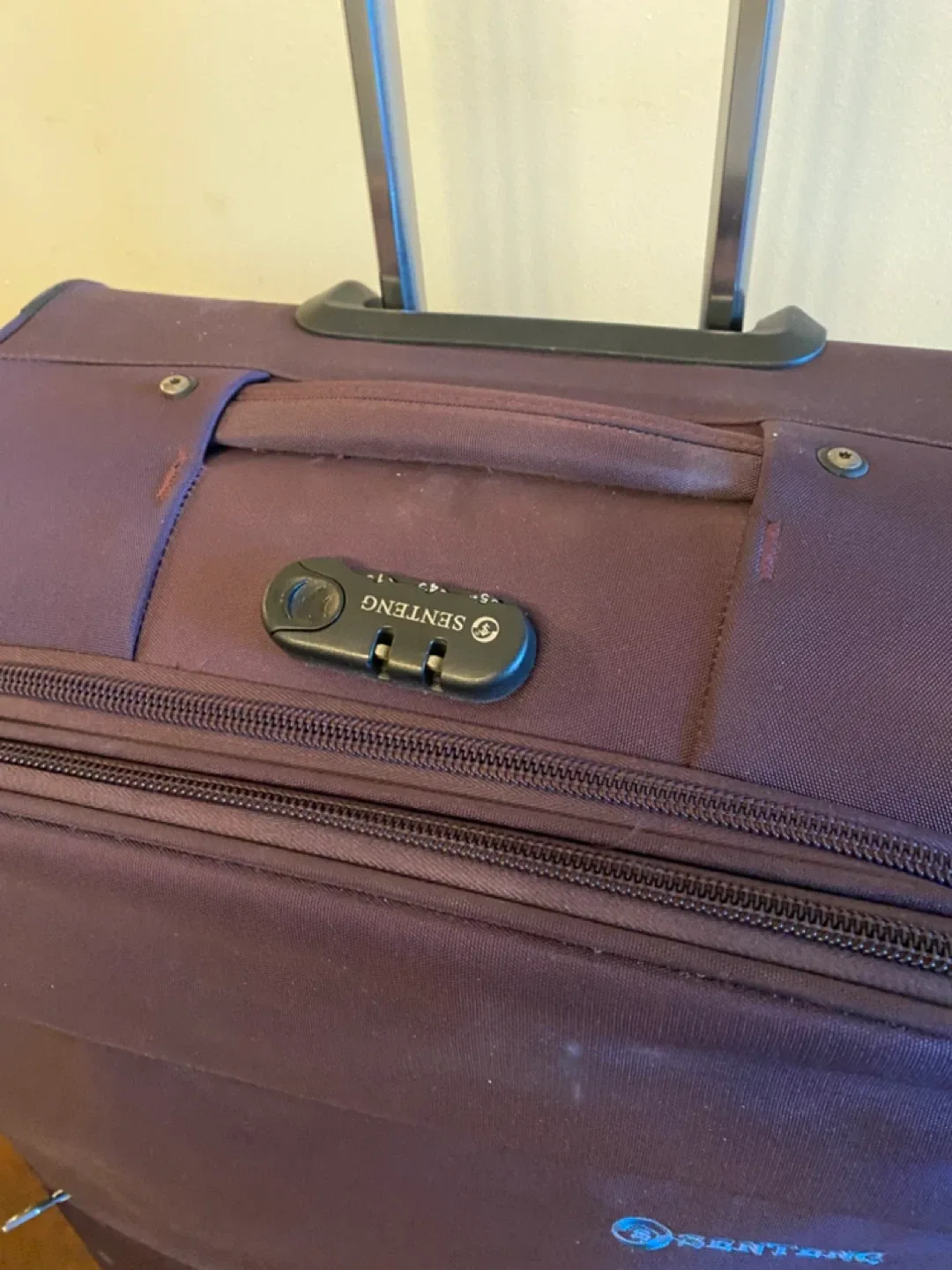 Large SENTENG Purple Suitcase image indicator(4)