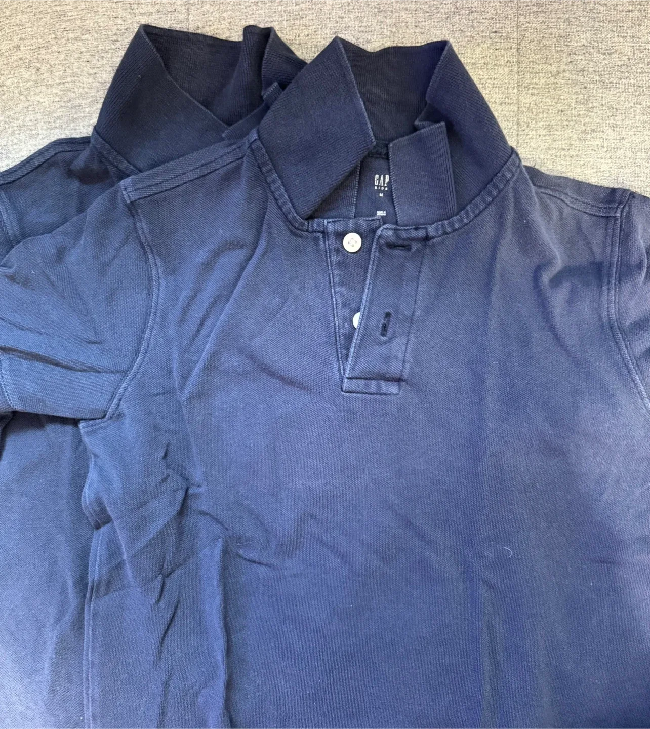 Gap Kids Blue Polo Shirts - Size M thumbnail