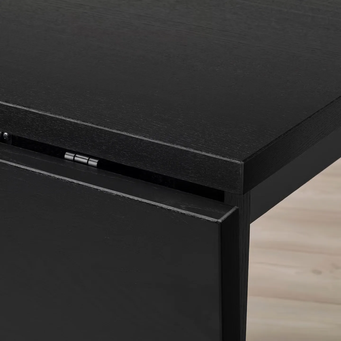 IKEA Norden Extendable Black Table and Chairs image indicator(5)