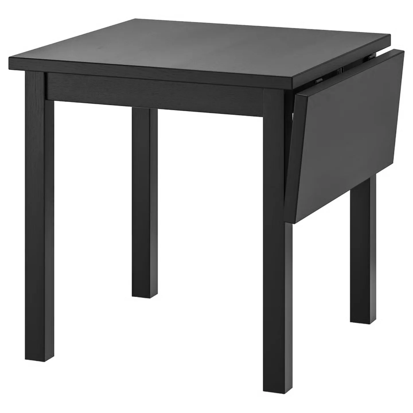 IKEA Norden Extendable Black Table and Chairs image indicator(6)