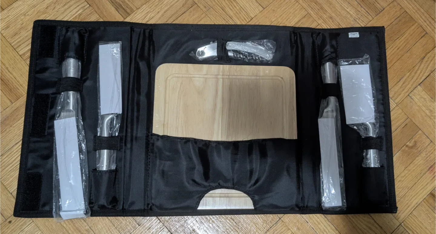 BBQ Tool Set with Cutting Board thumbnail