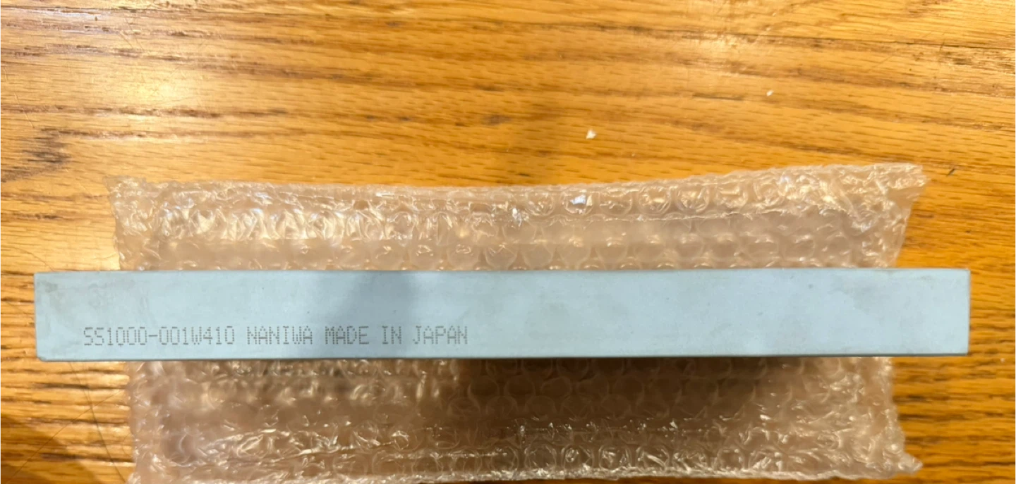 Yanagiba Japanese Knife + Naniwa Sharpening Stone - photo 2