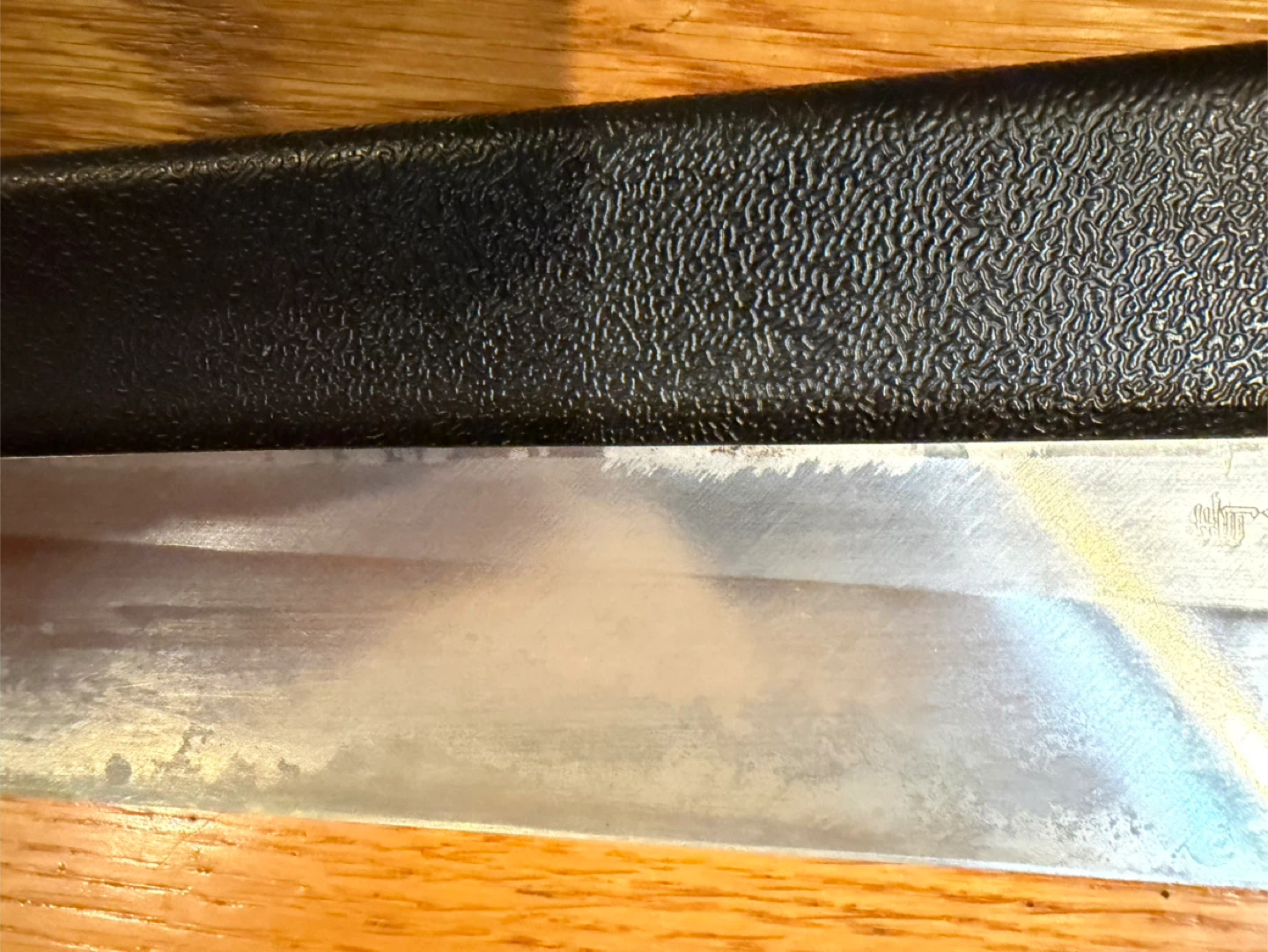 Yanagiba Japanese Knife + Naniwa Sharpening Stone - photo 5