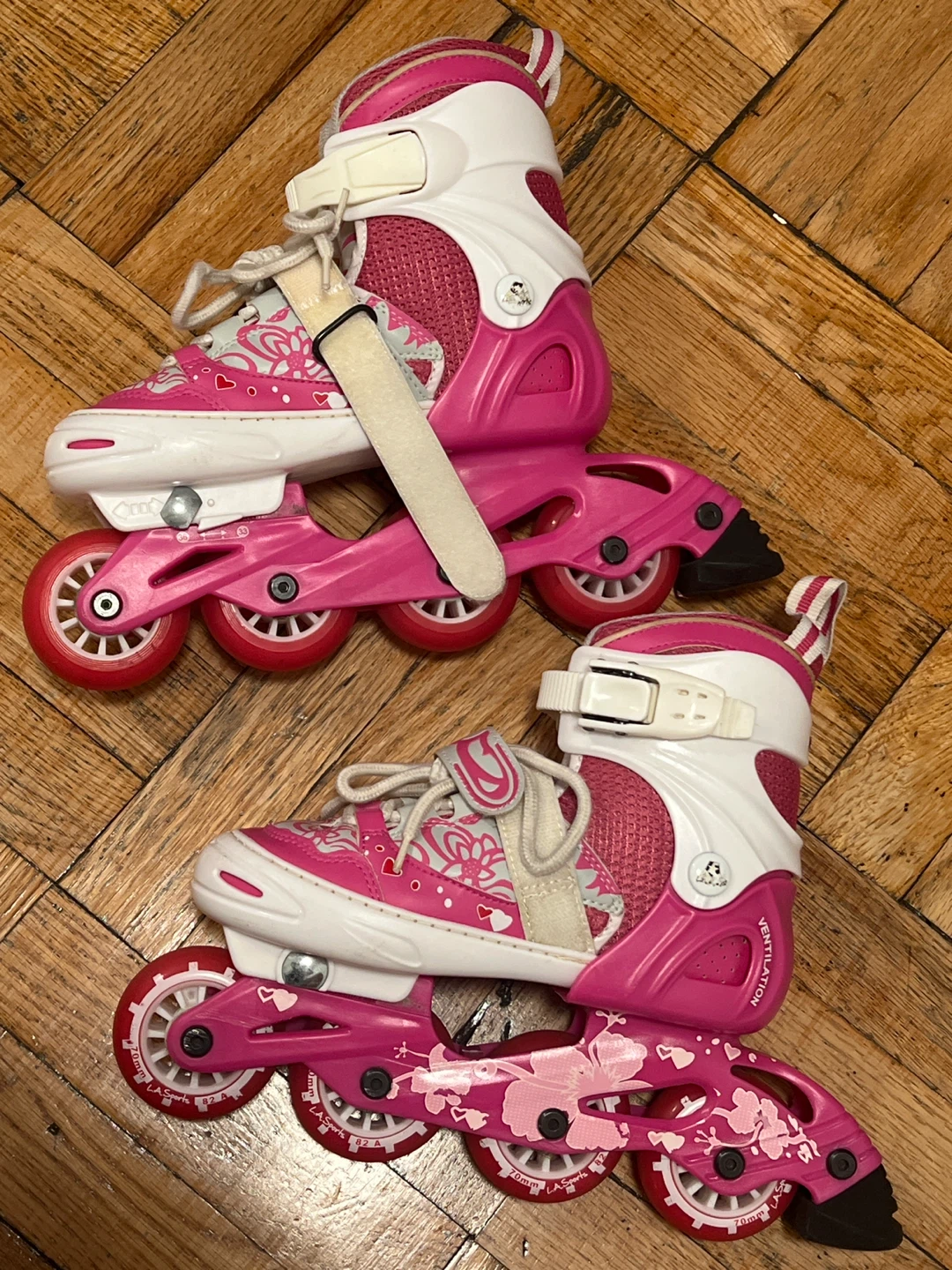 LA Sports Girl's Inline Skates - Size 3