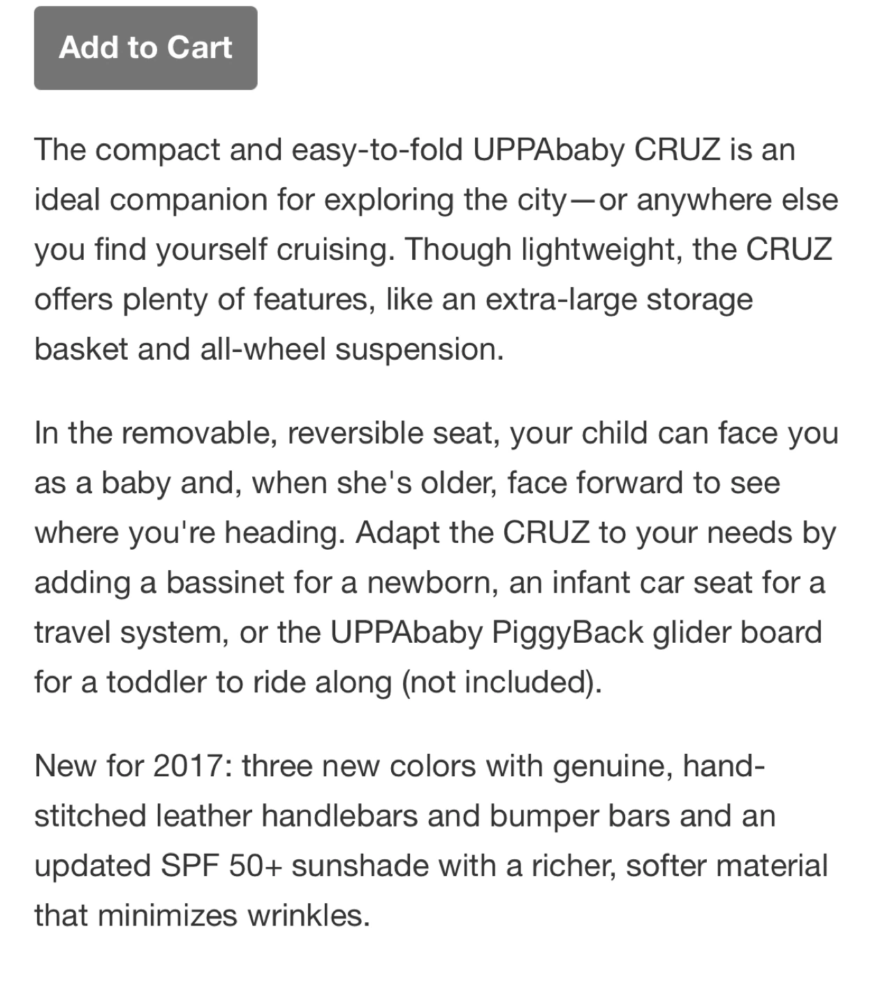 UPPAbaby Cruz Stroller - photo 4
