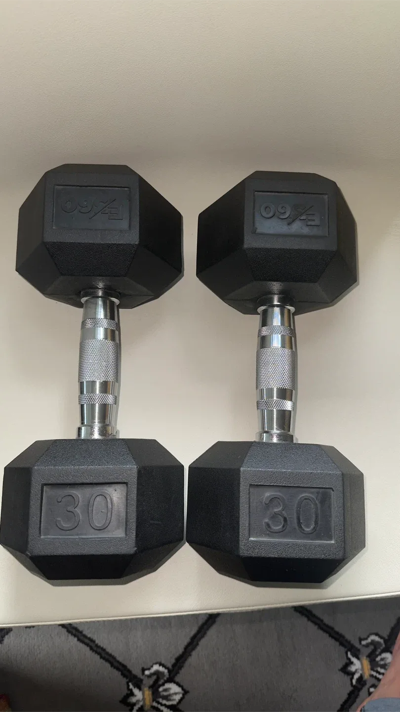 Exo 30lb Dumbbell Set - Excellent Condition