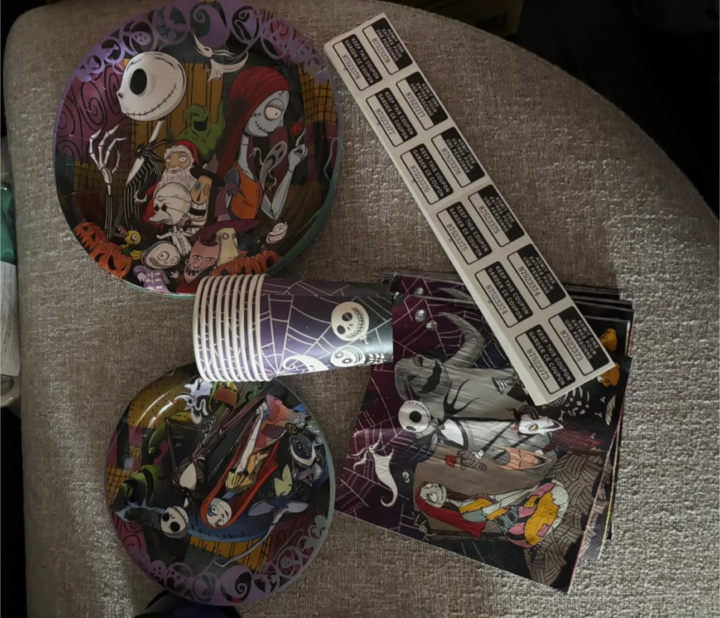 Halloween baby shower Supplies Bundle image indicator(6)