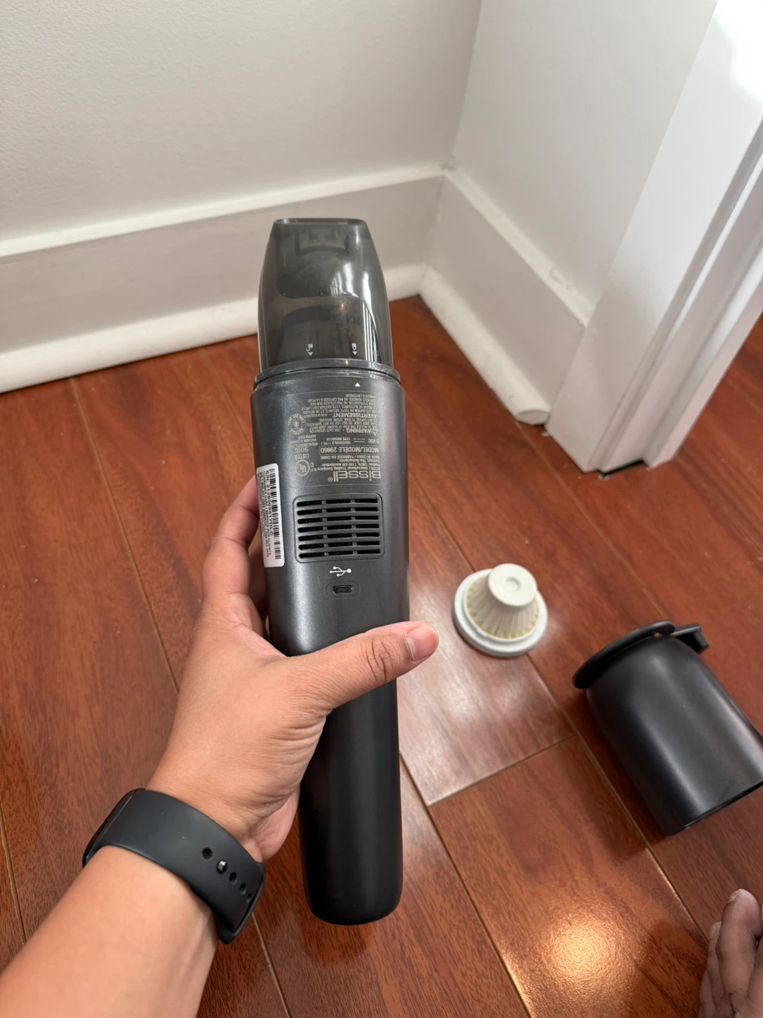 Bissell AeroSlim Cordless Handheld Vacuum Cleaner, 7.2V - photo 4