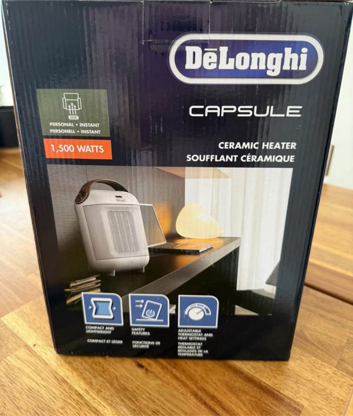 DeLonghi Capsule Ceramic Heater