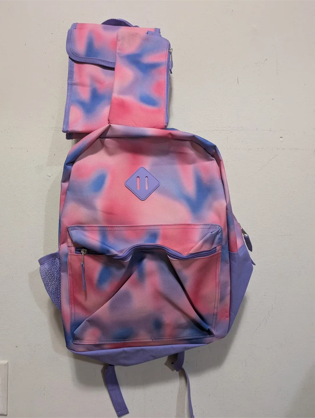 Tie Dye Backpack with Lunch Bag thumbnail