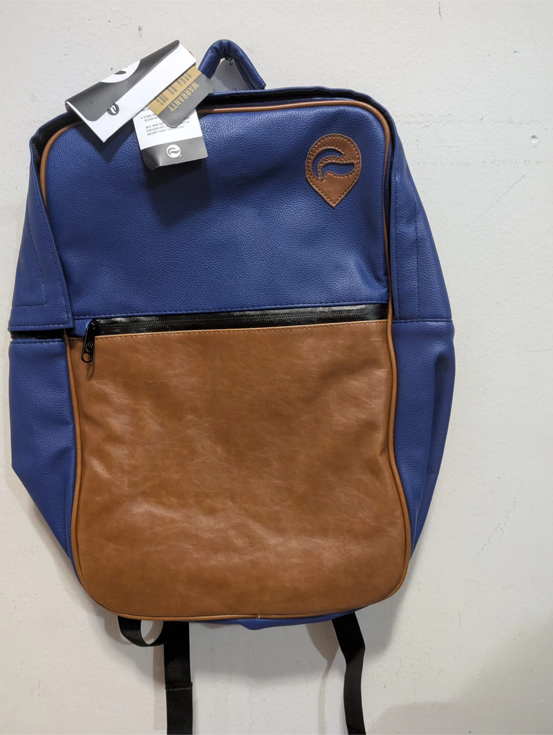 New Blue & Brown Backpack