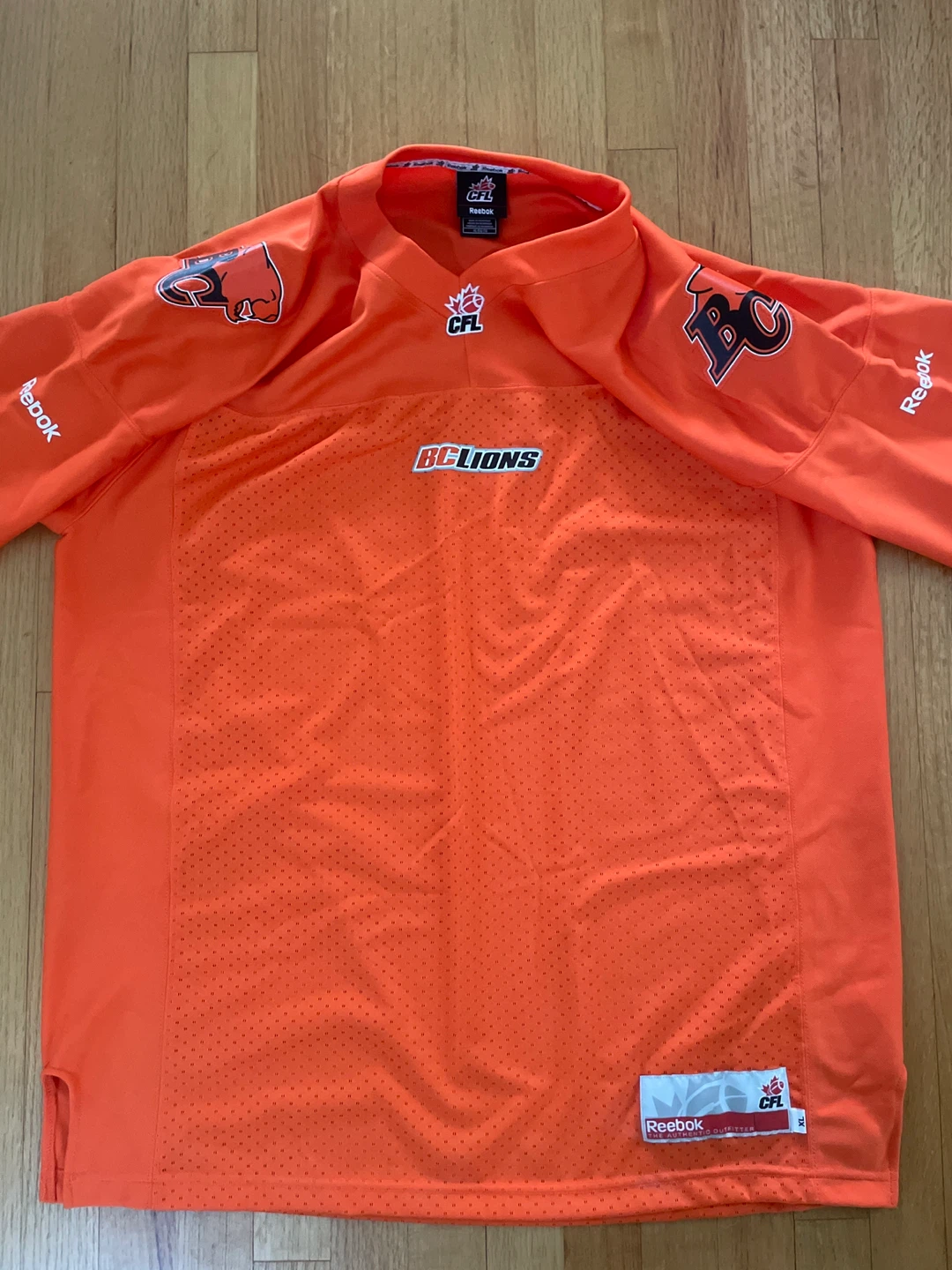 Reebok BC Lions CFL Jersey - XL