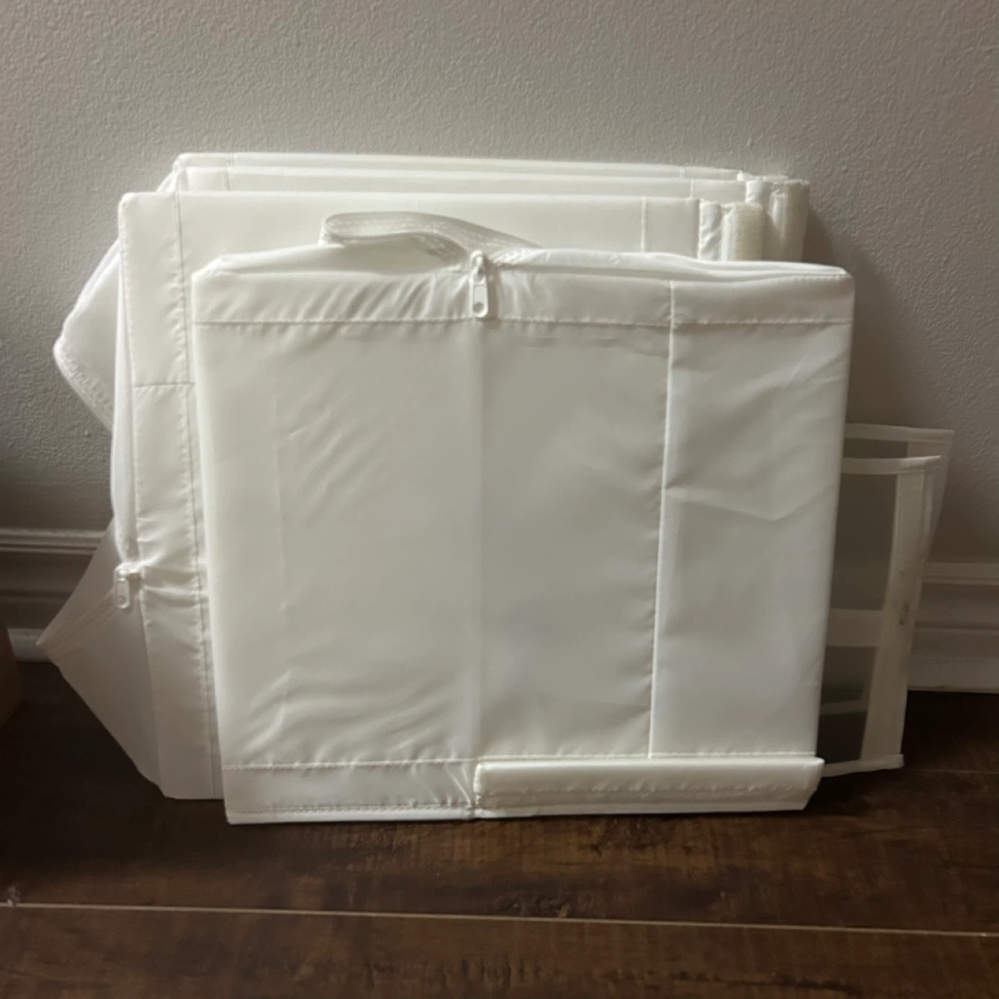 Free White Fabric Storage Bins