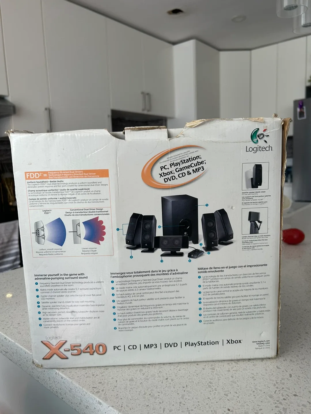 Logitech X-540 5.1 Surround Sound Speaker System image indicator(3)