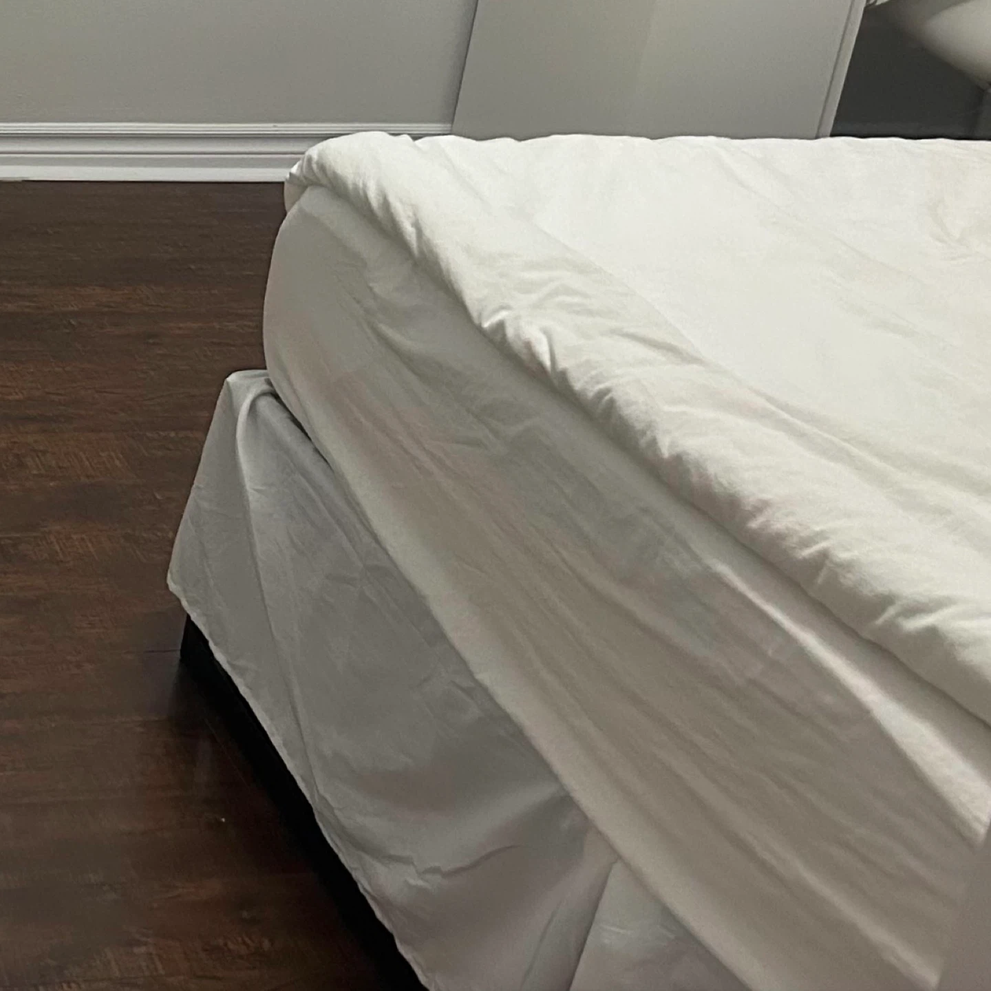 Free must pickup Sept 29 Bare home queen mattress skirt