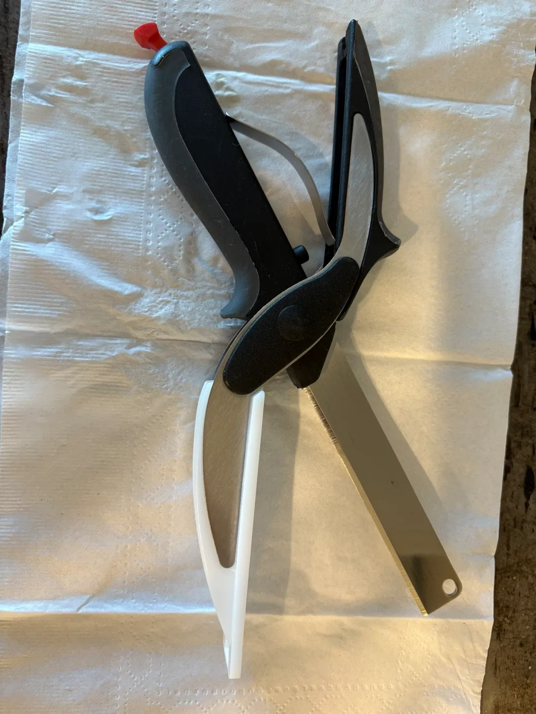 Clever Cutter 2-in-1 Food Chopping Kitchen Shears image indicator(2)