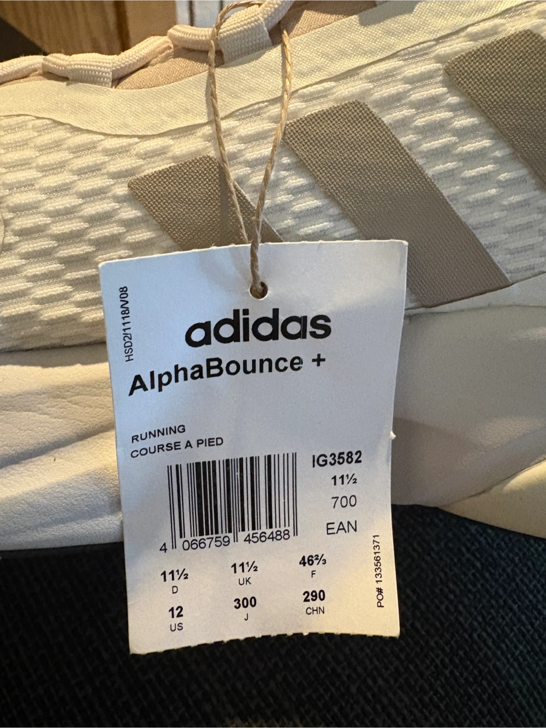 Adidas AlphaBounce+ Running Shoes - Size 12 US - photo 5