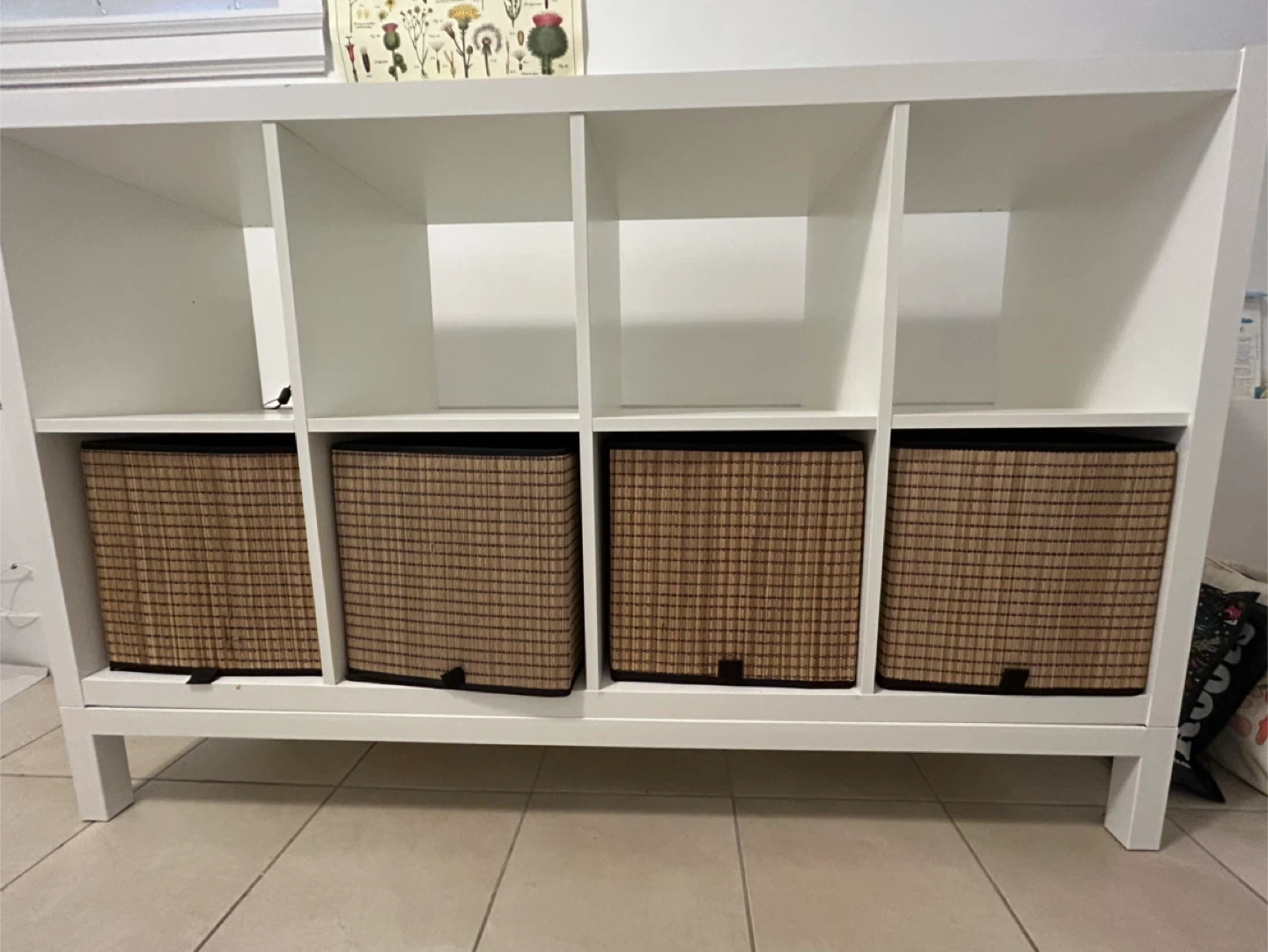 IKEA Kallax Shelving Unit with Baskets