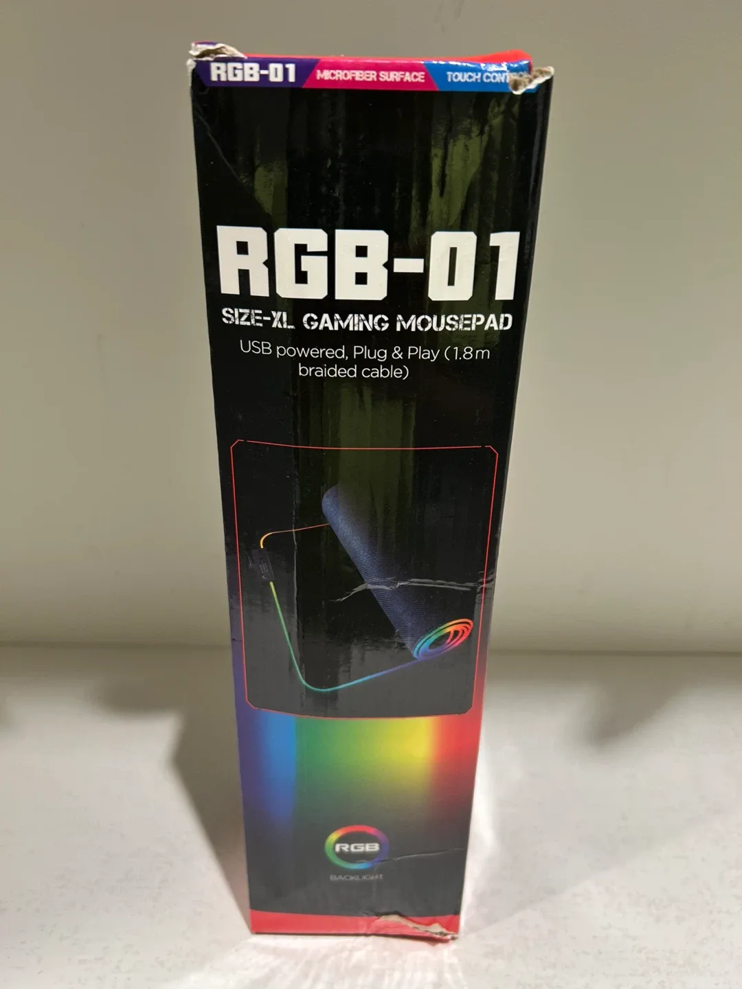 New RGB-01 Size-XL Gaming Mousepad image indicator(4)