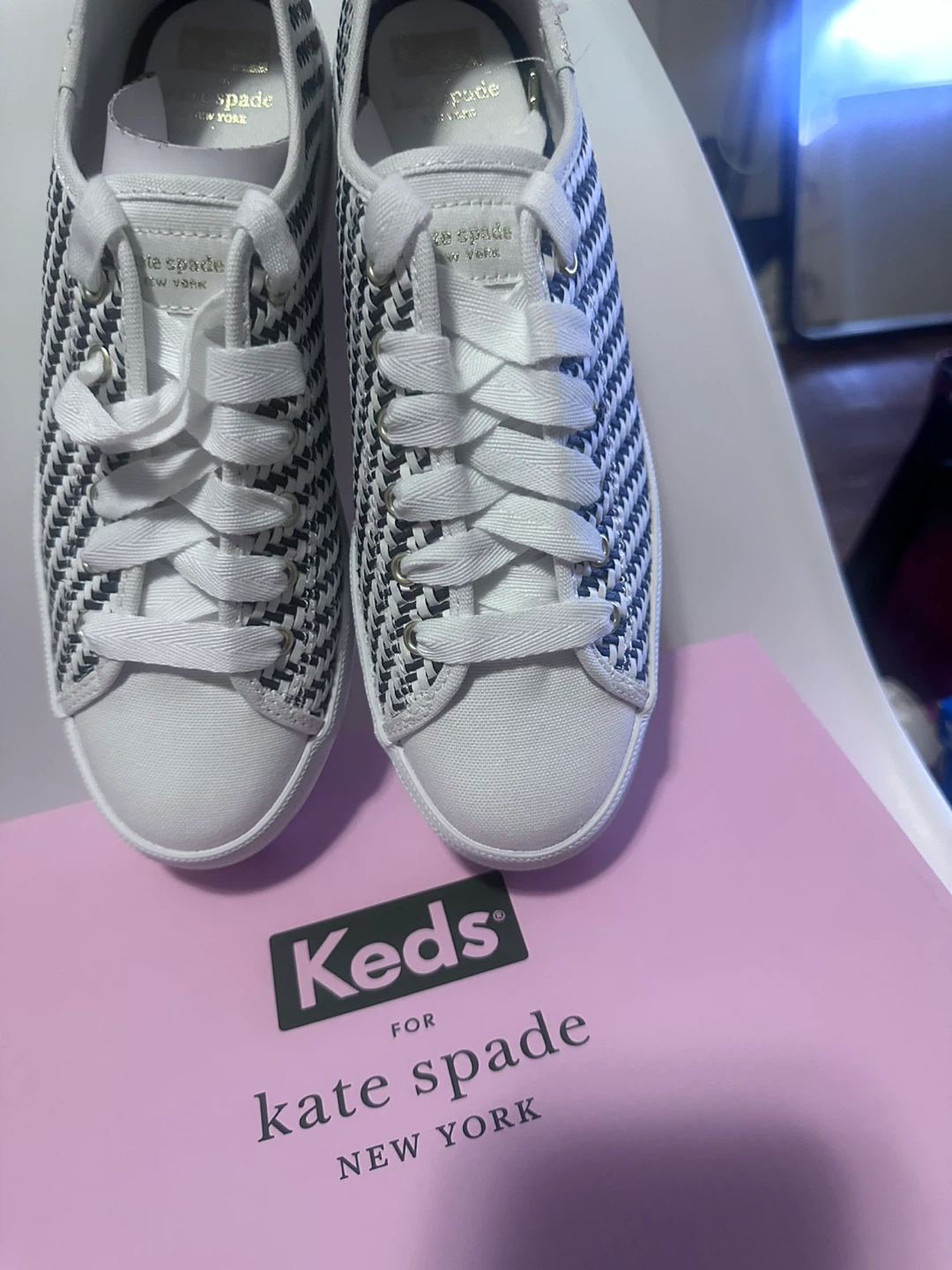 Keds for Kate Spade Triple Up Sneakers - Size 9 - photo 4
