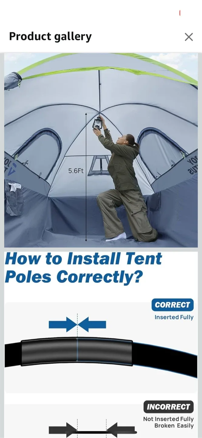 JOY TUTUS Truck Bed Tent - Spacious 2-Person Tent image indicator(5)