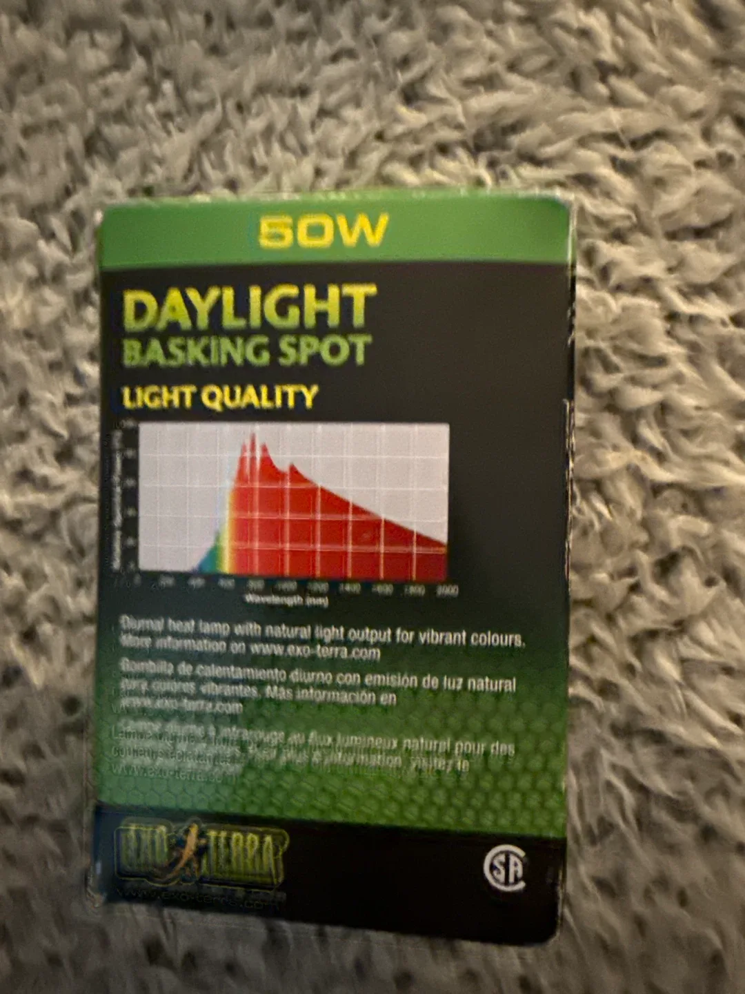 Exo Terra 50W Daylight Basking Spot Bulb image indicator(3)