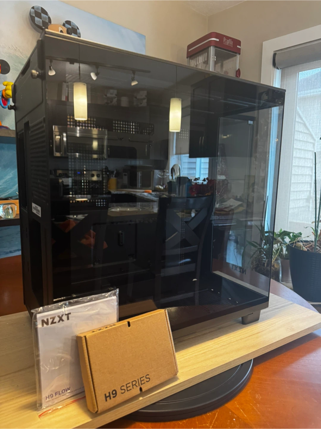 New NZXT H9 Flow Black Mid-Tower Case - photo 2
