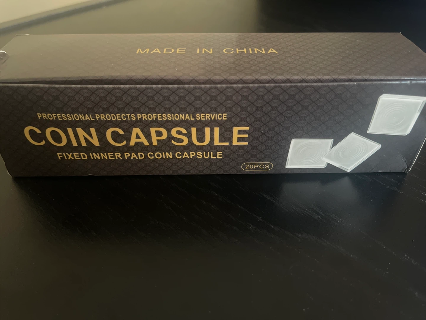 Coin Capsule - Fixed Inner Pad (20pcs)