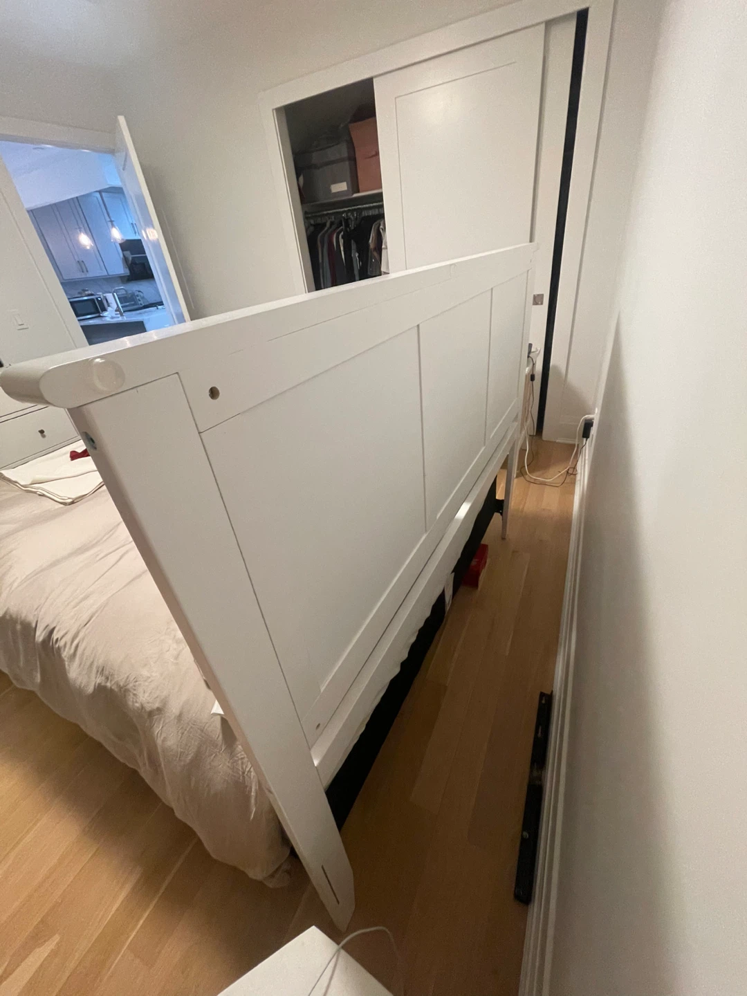 Headboard - Queen (White) - photo 3