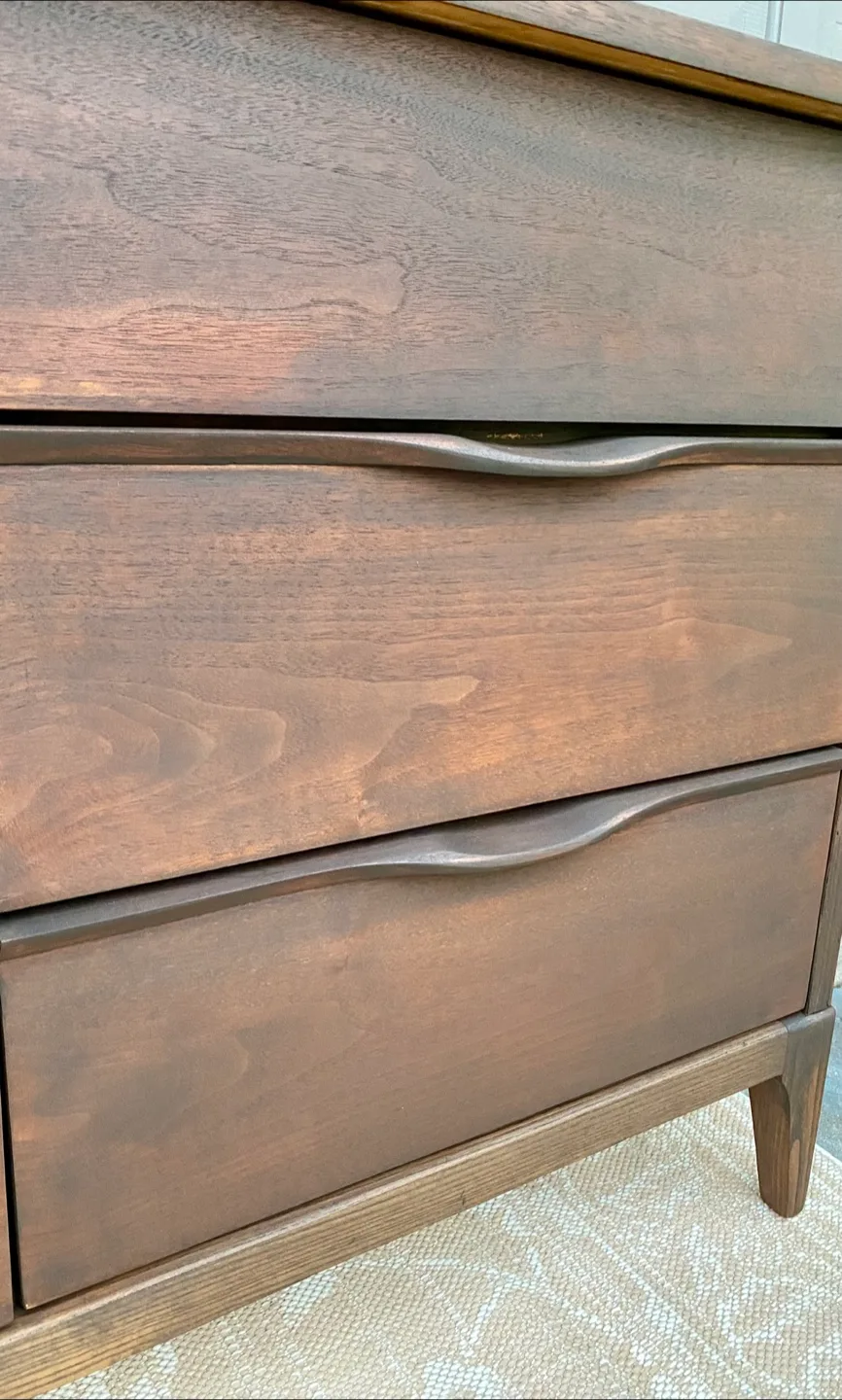 ✨ Vintage MCM Kaufman Sideboard / Dresser – Refinished image indicator(6)