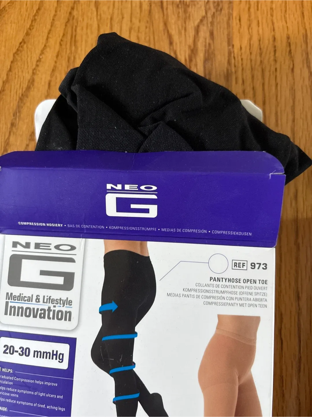 Medical compression hose- size M & L image indicator(3)